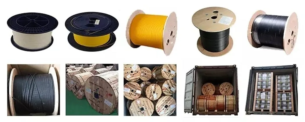 Outdoor Solid Bare Copper Round Wire Cat 6 LAN Cable with PE/PVC/LSZH Outer Jacket
