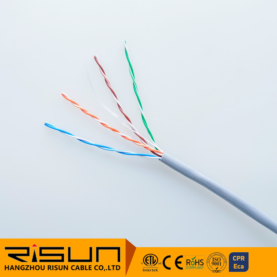 Outdoor Use UTP Cat5e PE Jacket 305m / Pull Box Internet Cable