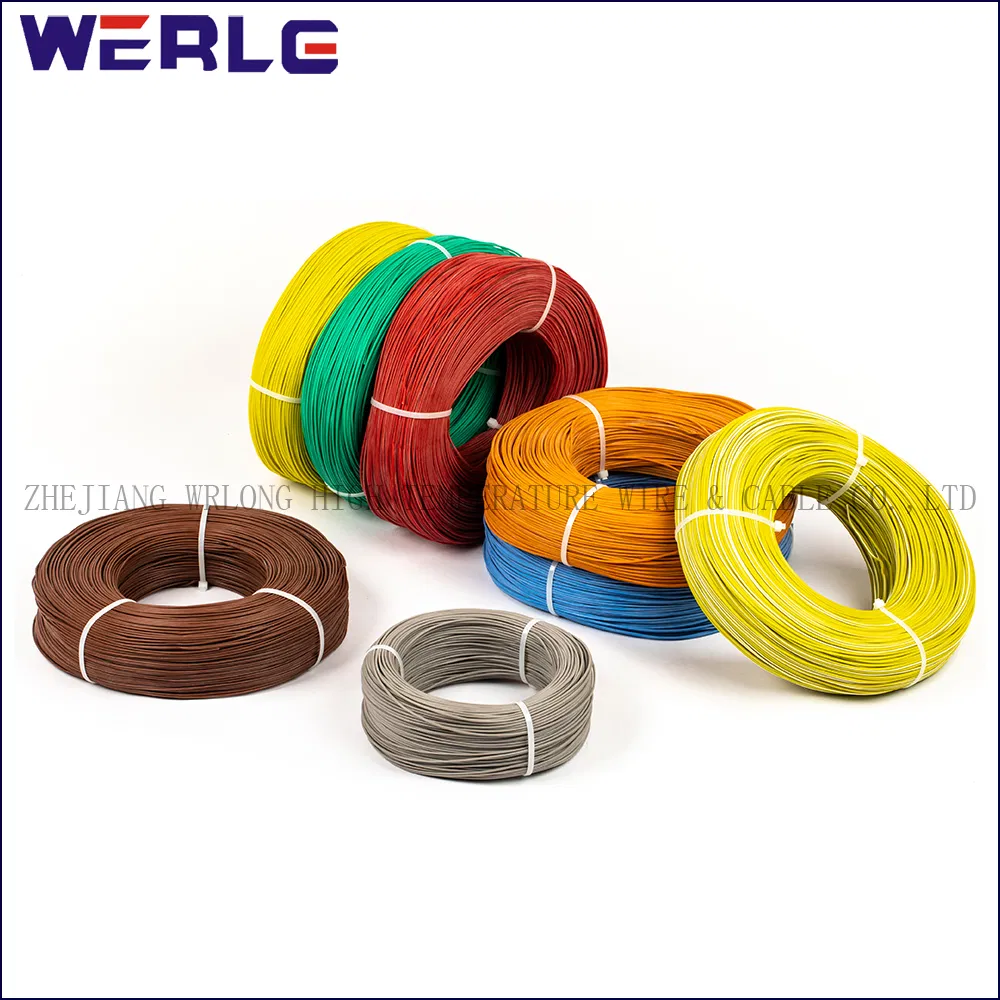 Primary Wire Teflon/FEP/PFA/ETFE/PVC/XLPE/TPE/PU Electric Wire