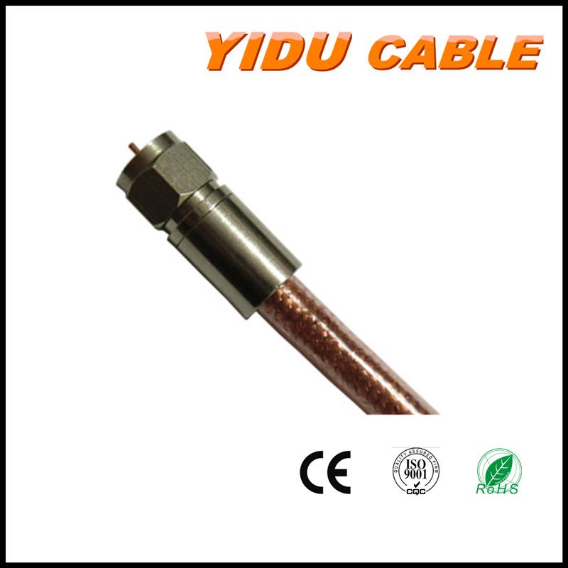 Professional Factory 3 FT - 1000 FT 50 Ohm 75 Ohm Coaxial Cable Wire RG6 Rg59, Rg59+Power