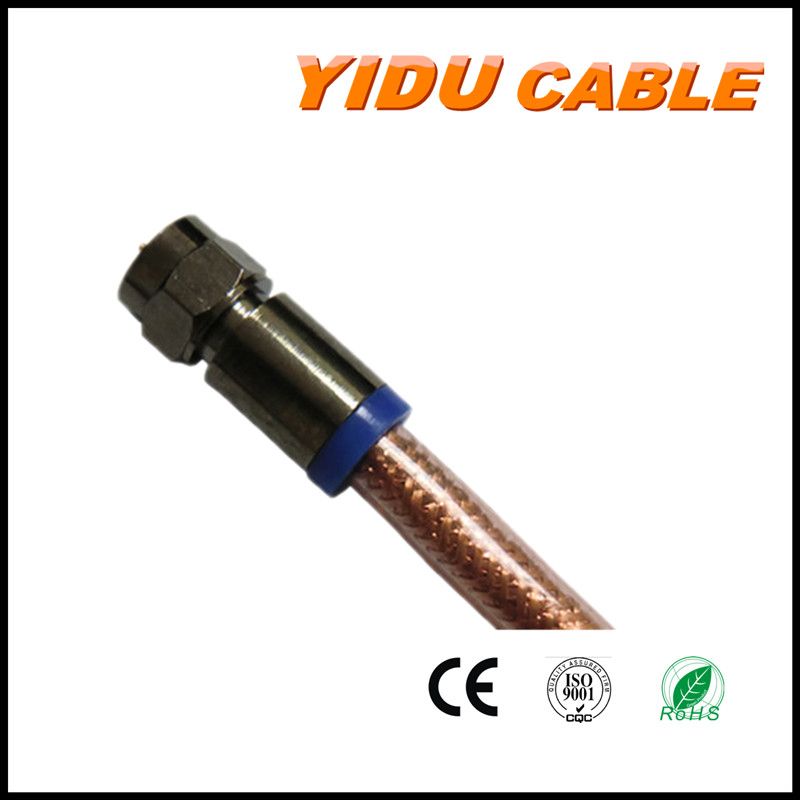 Professional Factory 3 FT - 1000 FT 50 Ohm 75 Ohm Coaxial Cable Wire RG6 Rg59, Rg59+Power