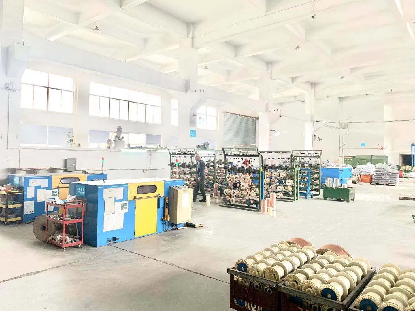 PVC Insulation Solid Copper Electrical Cable Wire
