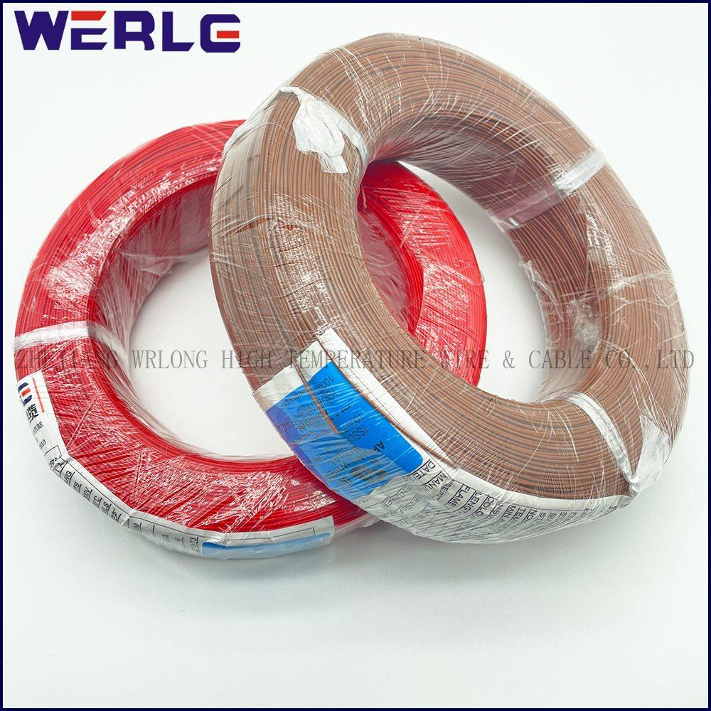 PVC UL 1015 600V 105c Brown Insulated Tinned Copper Versatile Electric Wire