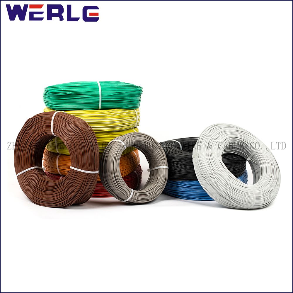 PVC UL1015 28AWG 600V 105c Green Insulated Tinned Copper Versatile Electric Wire