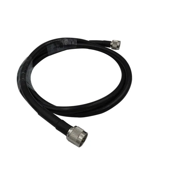 RF Coaxial 1500mm LMR400 Jumper Cable Assembly with N Male Crimp and N Male Crimp Connectors