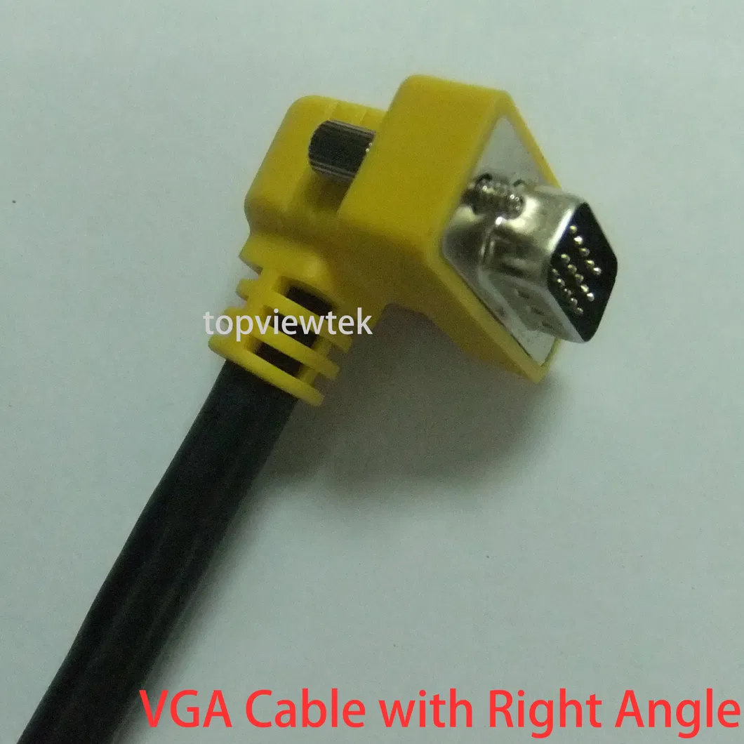 Right Angle DVI Cable Customized