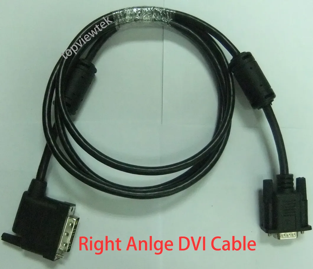 Right Angle DVI Cable Customized