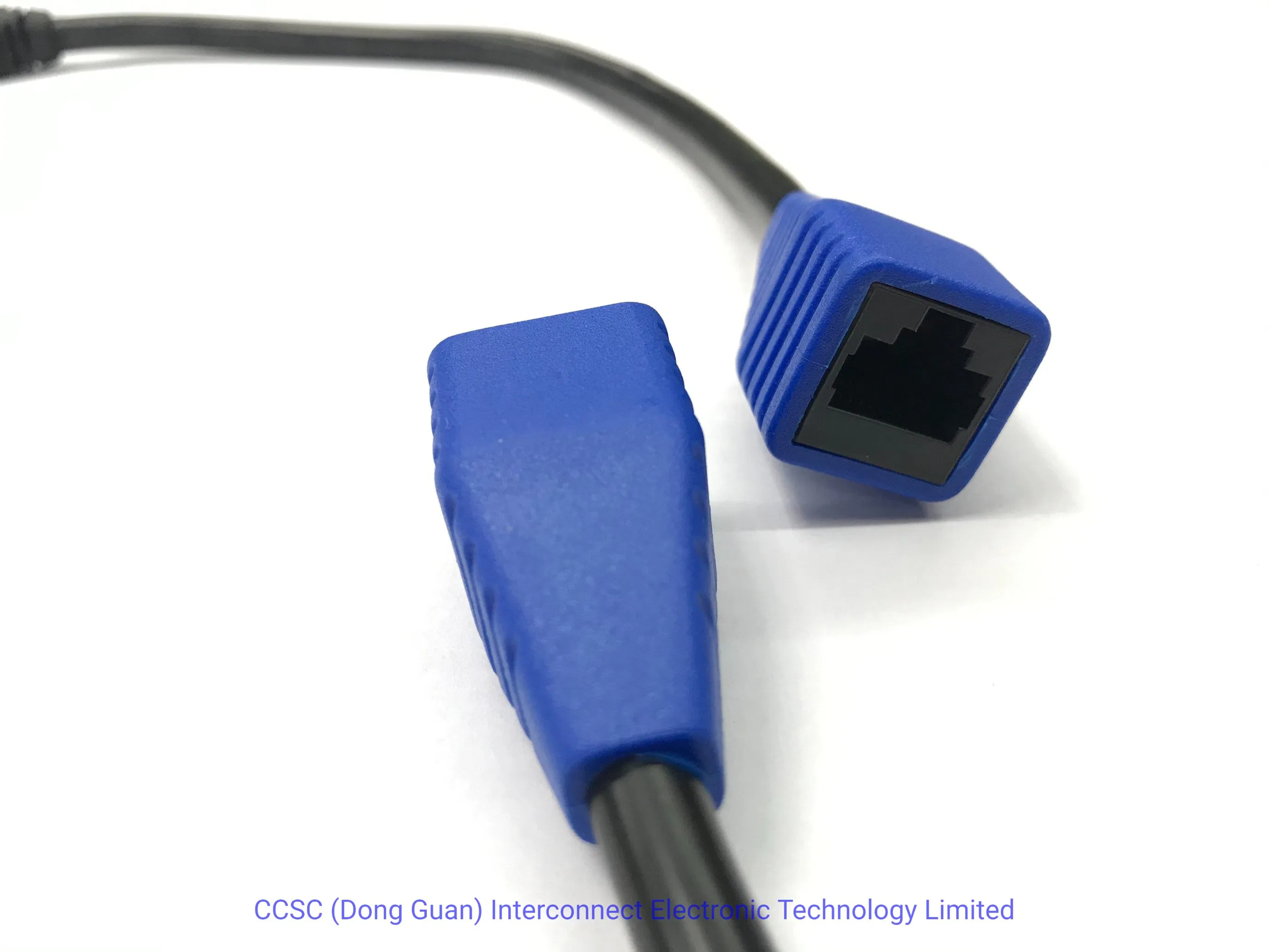 RJ45 Molded Cable HRB P3025 Connector Insulation Resistance DC500V 10m Ohm