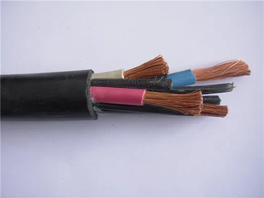 Rubber Insulated Flexible Cable H05RN-F H07RN-F 3X25mm2 Rubber Cable