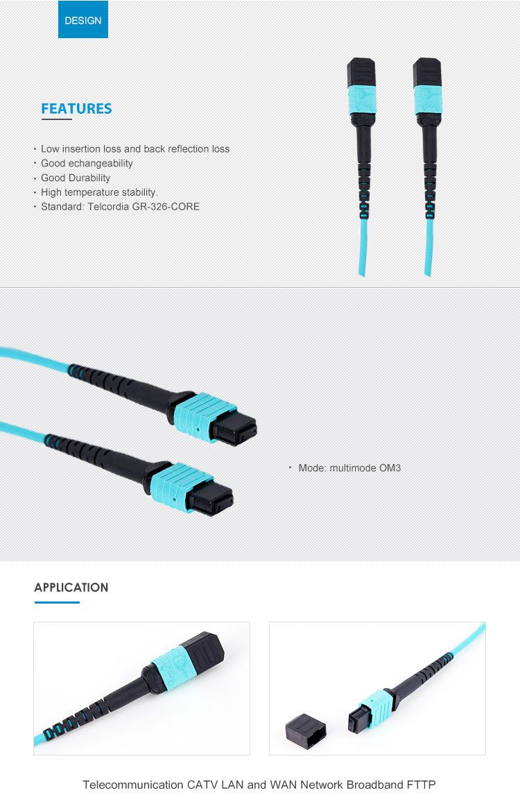 SC simplex sm G657A1/A2/B3 fiber optical 2.0mm patch cord Indoor/Outdoor 3.0mm to 5.0mm SC simplex drop ftth cable