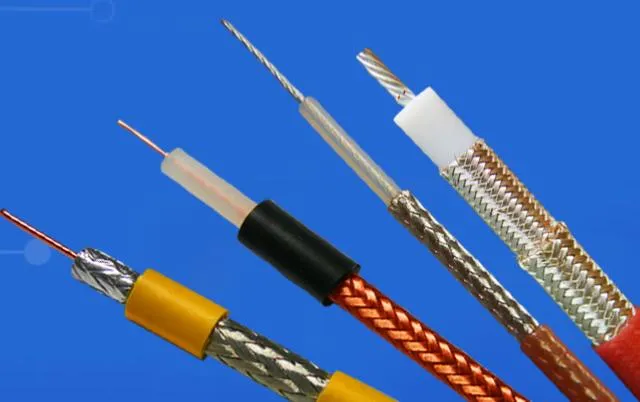 Semi-Flexile Coaxial Cables, for FM Transmitter, Hsf-141c-25-FEP, Brown, 25ohm