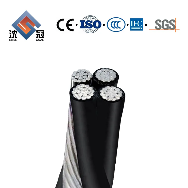 Shenguan 35kv Sac Spaced Aerial Cable Covered Aluminum Cables Icea S-66-524 Electric Cable