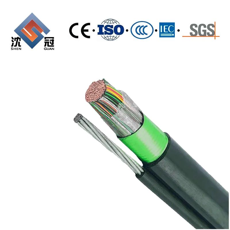 Shenguan 8 Core Speaker Cableamp Audiophile Aux Signal Transparent Sheath Audio Speaker Signal Cable Cable Armoured Cable