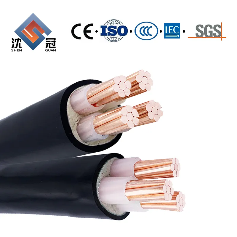 Shenguan China Supplier 8 Core Flexible Copper Conductor Electric Wires Cables for Railway Wiring Harness Coaxial Cable Electric Wire Cable Power Cable