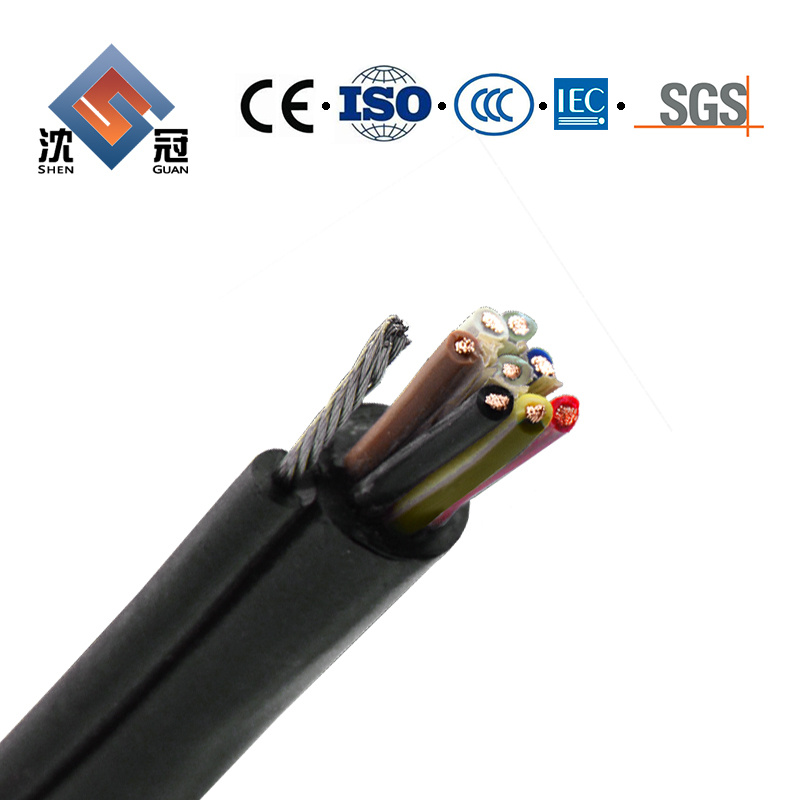 Shenguan Cy LSZH Control Cable, 300/500 V, Flexible Cu/Hf/Petp/Tcwb/LSZH (BS 6500/BS EN 50525 -3-11) Computer Cabletransmission Wire Cable