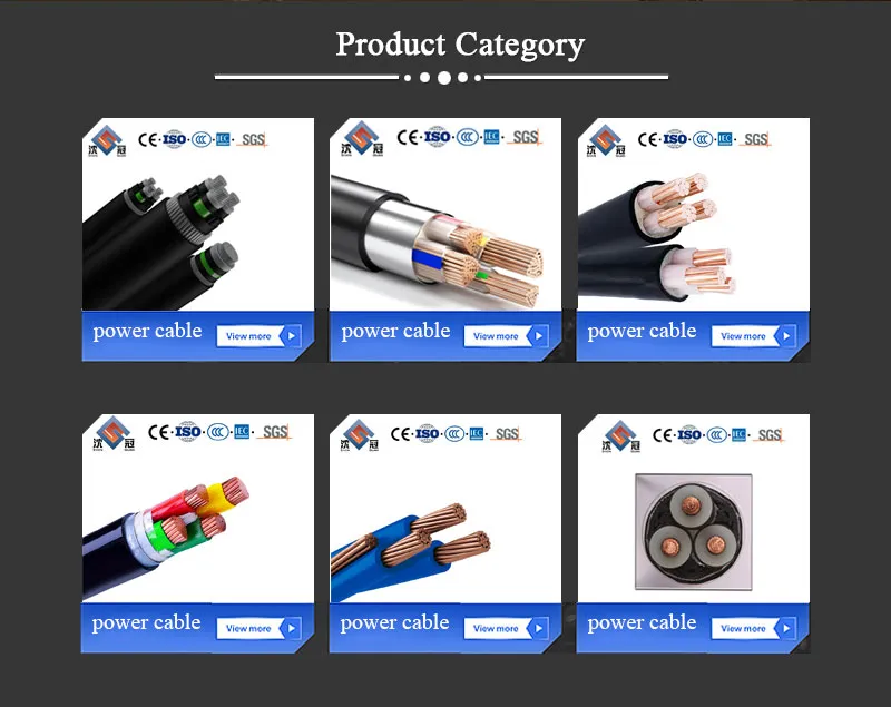 Shenguan Factory Price 0.5mm2 2.5 mm 1.5mm House Wiring PVC Insulated Copper Aluminum Electrical Wire Cable Roll Armored PVC Sheathed Electric Cable Power Cable