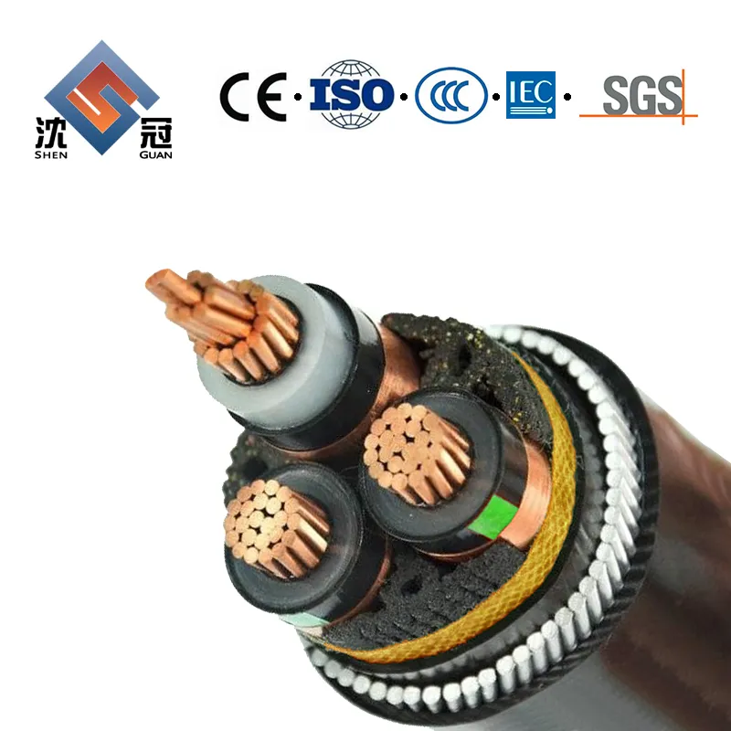 Shenguan Manufacture VV Copper Single Core Cable 1kv PVC Insulation PVC Sheath Electrical Power Cable Electrical Cable Electric Cable Wire Cable Control Cable