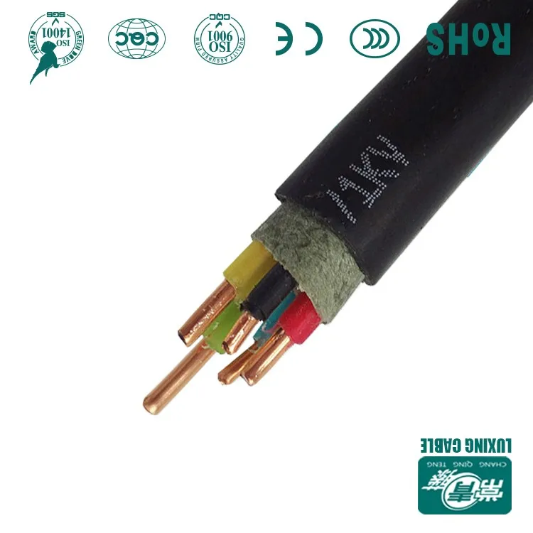 Single Core 4mm2 PVC Insulated Non-Sheathed Cable Wire, American Standard Thw AWG PVC/XLPE/PE Insulation