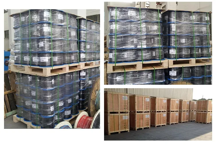 Single Core 4mm2 PVC Insulated Non-Sheathed Cable Wire, American Standard Thw AWG PVC/XLPE/PE Insulation