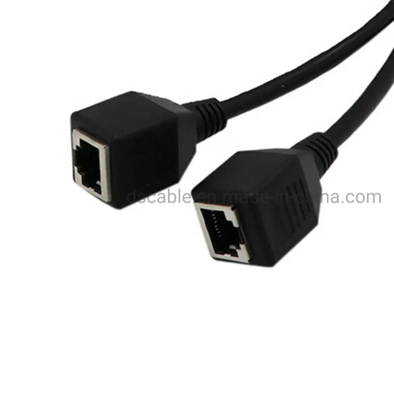 Splitter Ethernet RJ45 Cable Adapter 1 to 3 Port LAN Network