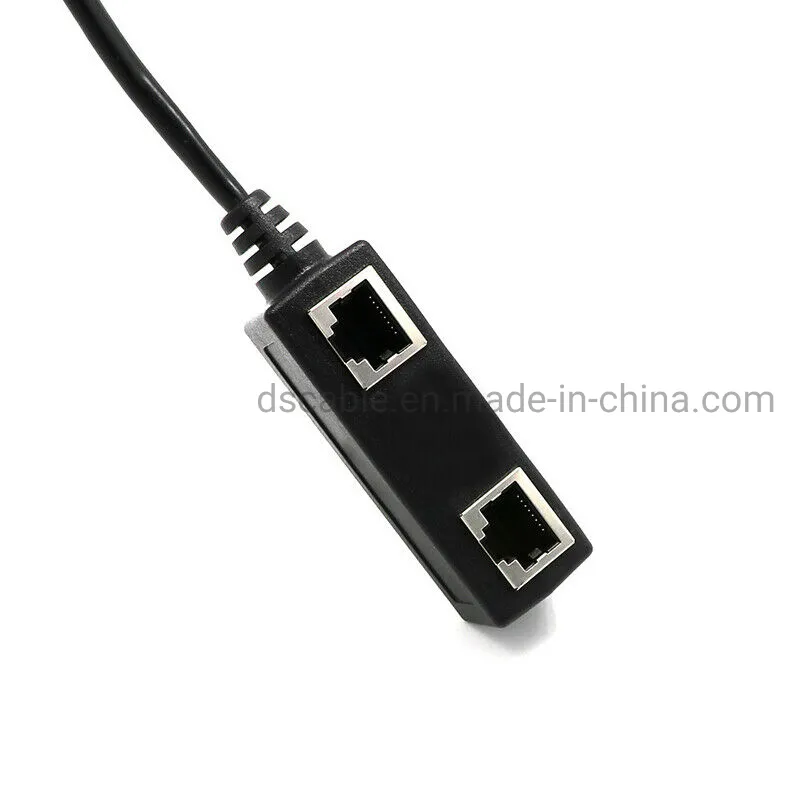Splitter Ethernet RJ45 Cable Adapter 1 to 3 Port LAN Network
