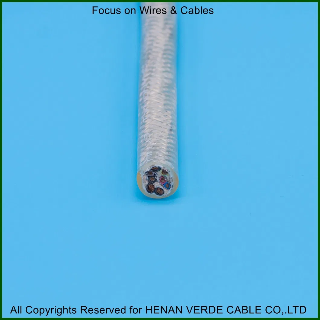 Tinned Wire Braided Shielded PFA PTFE Paf PTFE Insulated Electronic Wire