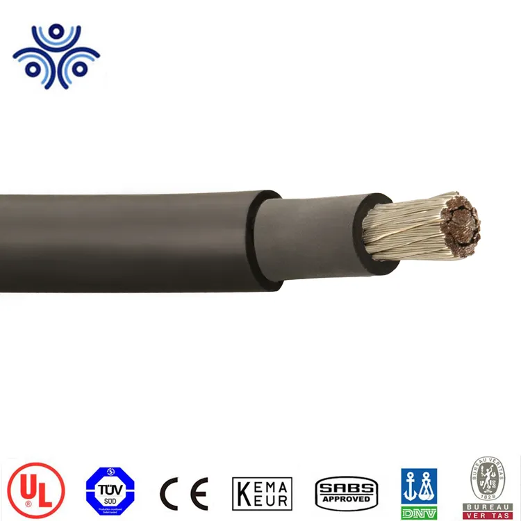 TUV Certified H1z2z2-K En 50618 2.5/4/6 mm Solar PV Cable of DC 1500V