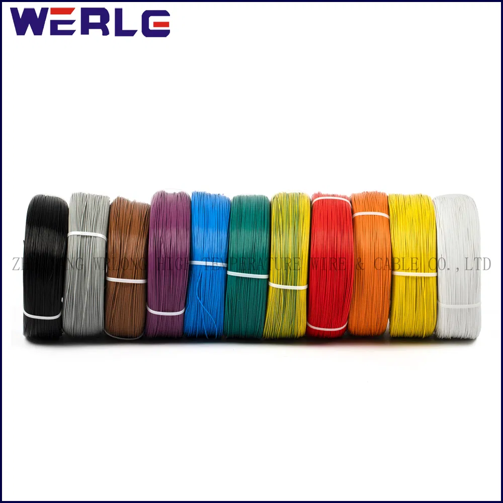 UL 1007 20 AWG Approved LAN PVC Insulated Copper Conductor Electronic Electrical Power Coaxial Electric Cable