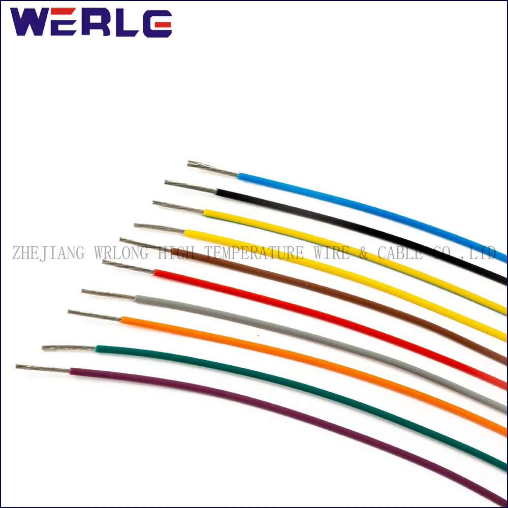 UL 1007 30 AWG White Power PVC Copper Conductor Electrical Power Coaxial Electric Wire