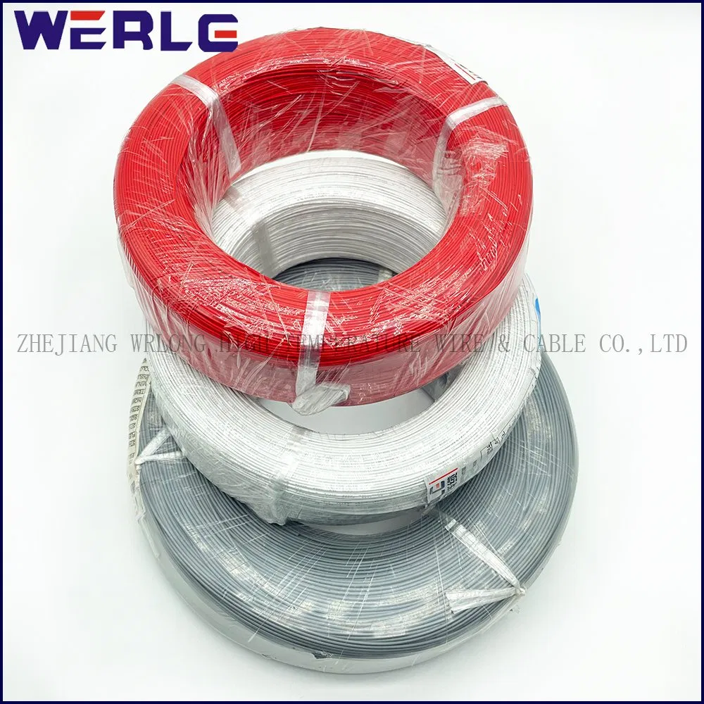 UL 1007 30 AWG White Power PVC Copper Conductor Electrical Power Coaxial Electric Wire