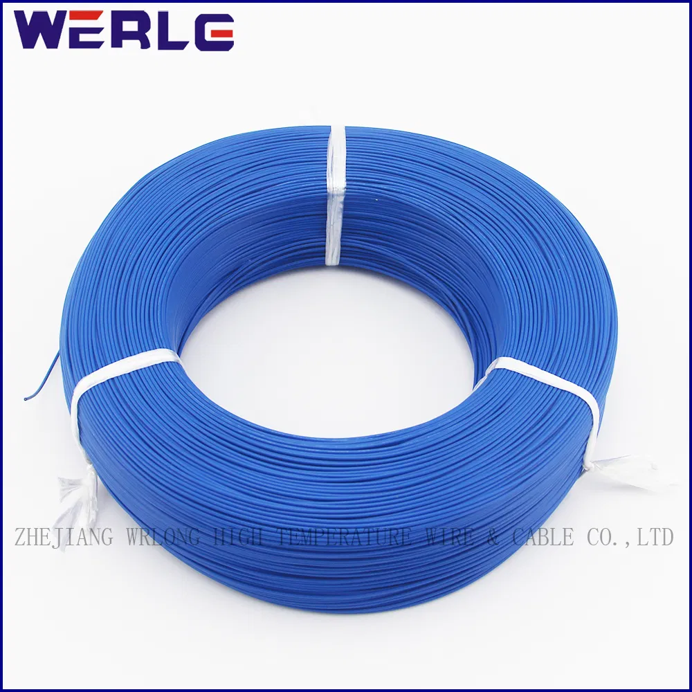 UL 1330 AWG 10 Blue RF FEP Teflon Insulated Multi-Core Electric Wire