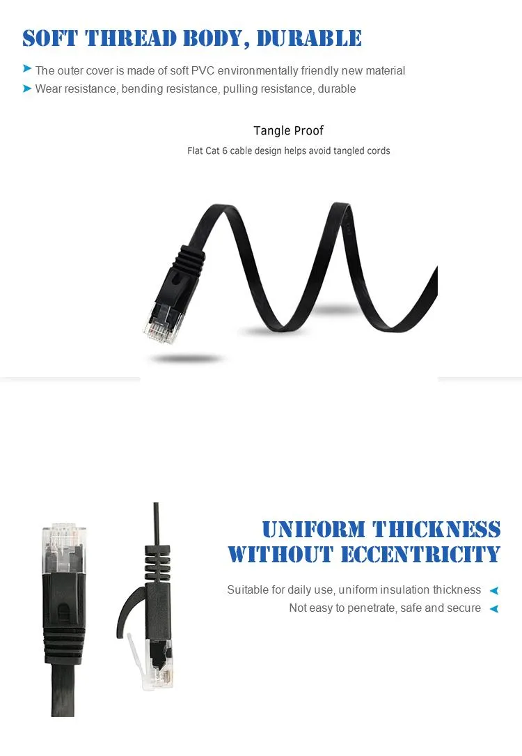 UL/ETL/CPR UTP Cable 1000FT Bulk Packing 4 Twisted Pair Cat5e/CAT6/CAT6A LAN Network Cable