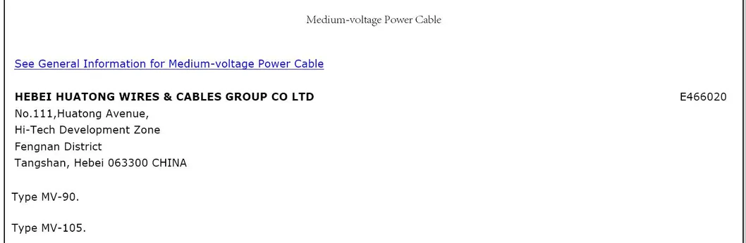 UL1072 Standard 25kv 350mcm Copper/Tr- XLPE/PVC 100% Insunation Urd Power Cable