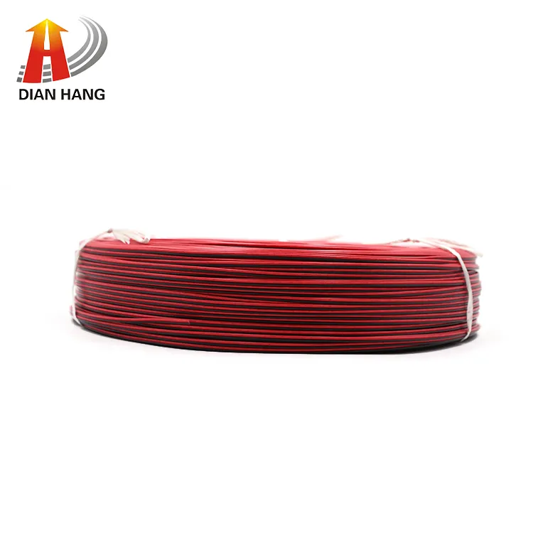 UL2468 Custom Flat Wire Cable 26AWG 2f Awm 2468 PVC Cable Insulated Control Wire Cable Control Electrical Copper Thinned Wire