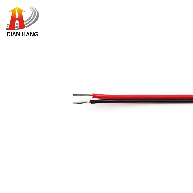 UL2468 Custom Flat Wire Cable 26AWG 2f Awm 2468 PVC Cable Insulated Control Wire Cable Control Electrical Copper Thinned Wire