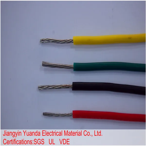 UL3123 Silicone Rubber Insulation Flexible Cable
