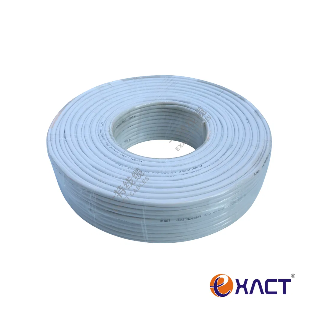 Unshielded Stranded 10x0.22mm2 BC Bare Copper conductor LSF Insulation and Jacket CPR Eca Alarm Cable Signal Cable