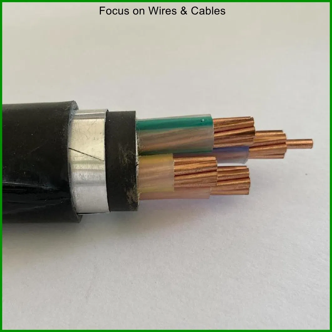 Vlv VV PVC Insulated Fine Steel Belt Armoured Power Cable for Tunnel Tube
