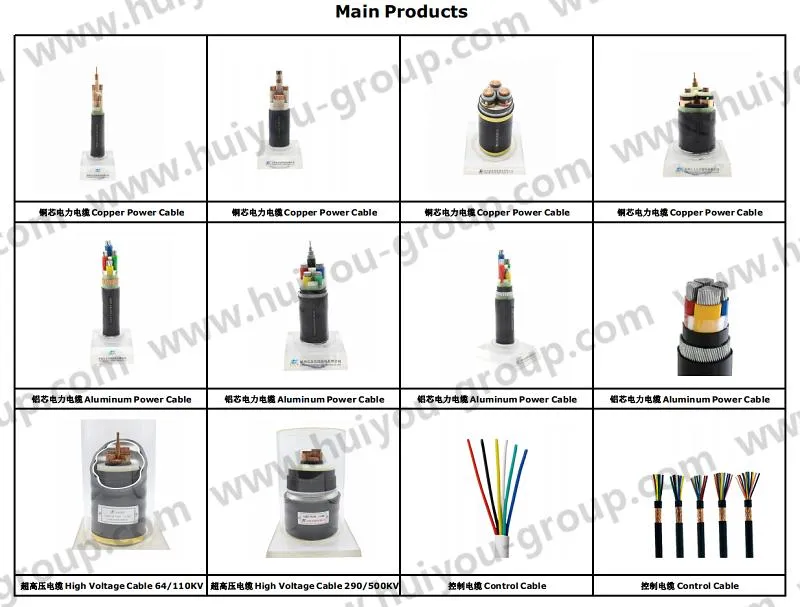 VV VV22 VV32 PVC/XLPE/Armoured Cable with Low Voltage