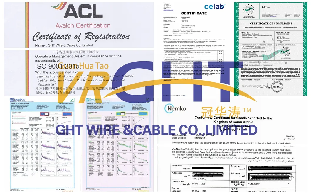 Waterproof UTP Cat5e Outdoor LAN Cable with Steel Messenger