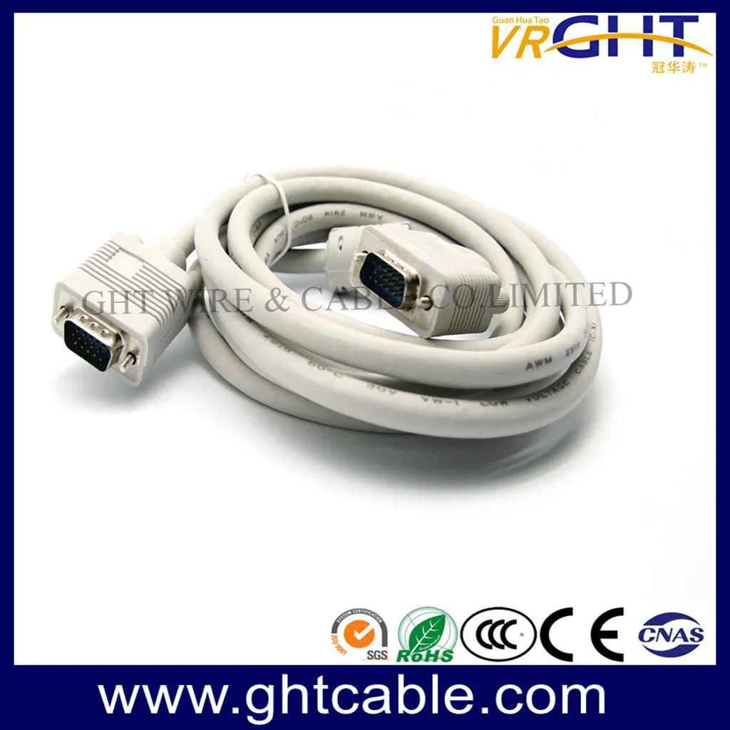 White VGA 3+4, 3+6 Cable