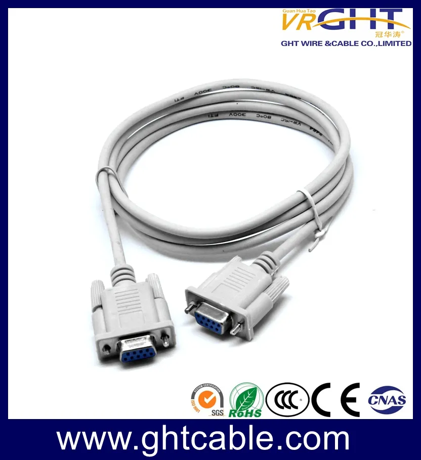 White VGA 3+4, 3+6 Cable