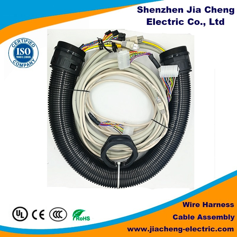 Wiring Harness with Bellows for Industrial Equipments